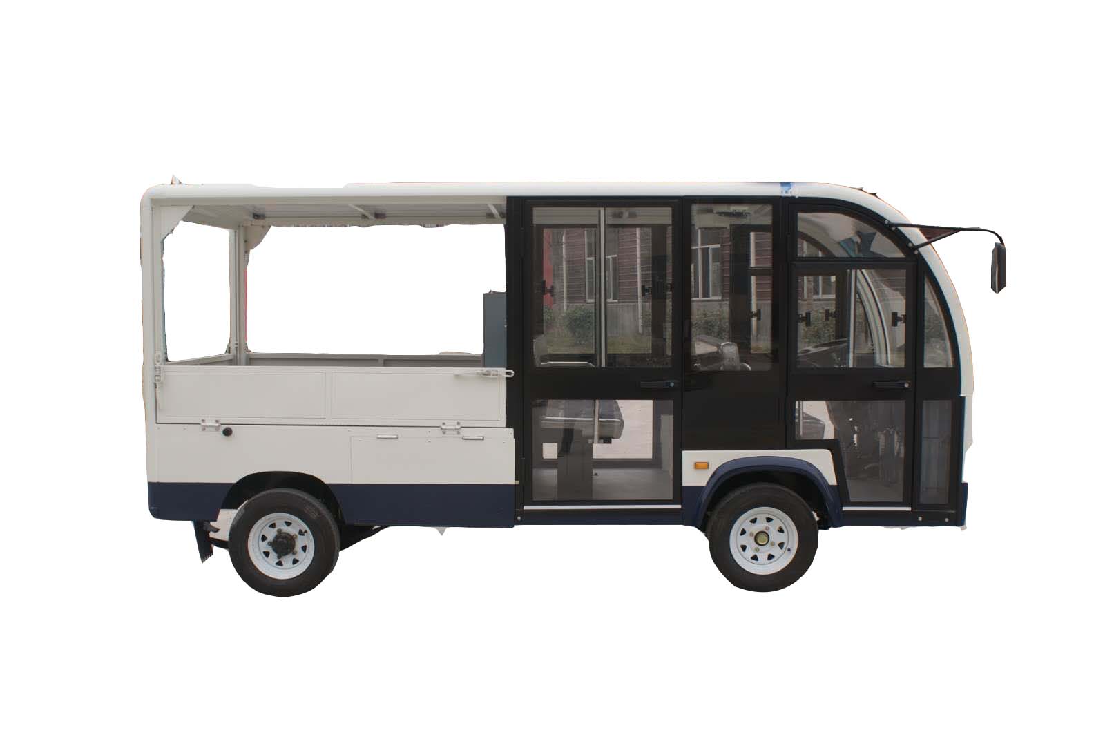 宾阳县1.0-5.0吨防爆搬运车（玻璃钢结构带货斗带雨篷）