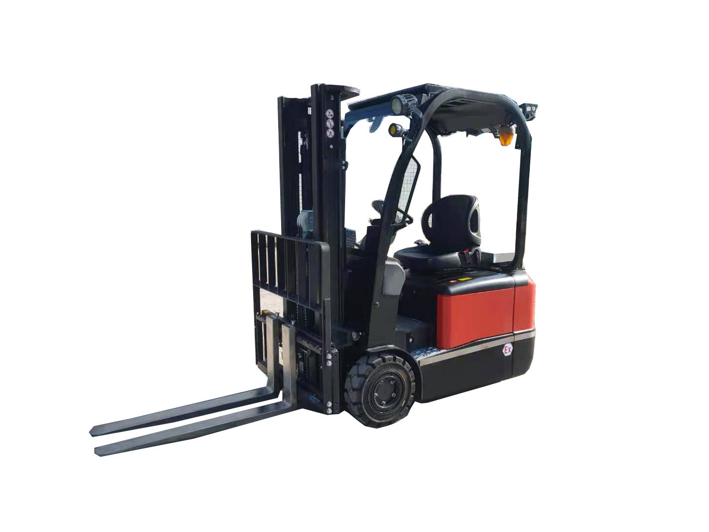 宾阳县1.5吨铅酸电池三支点防爆叉车