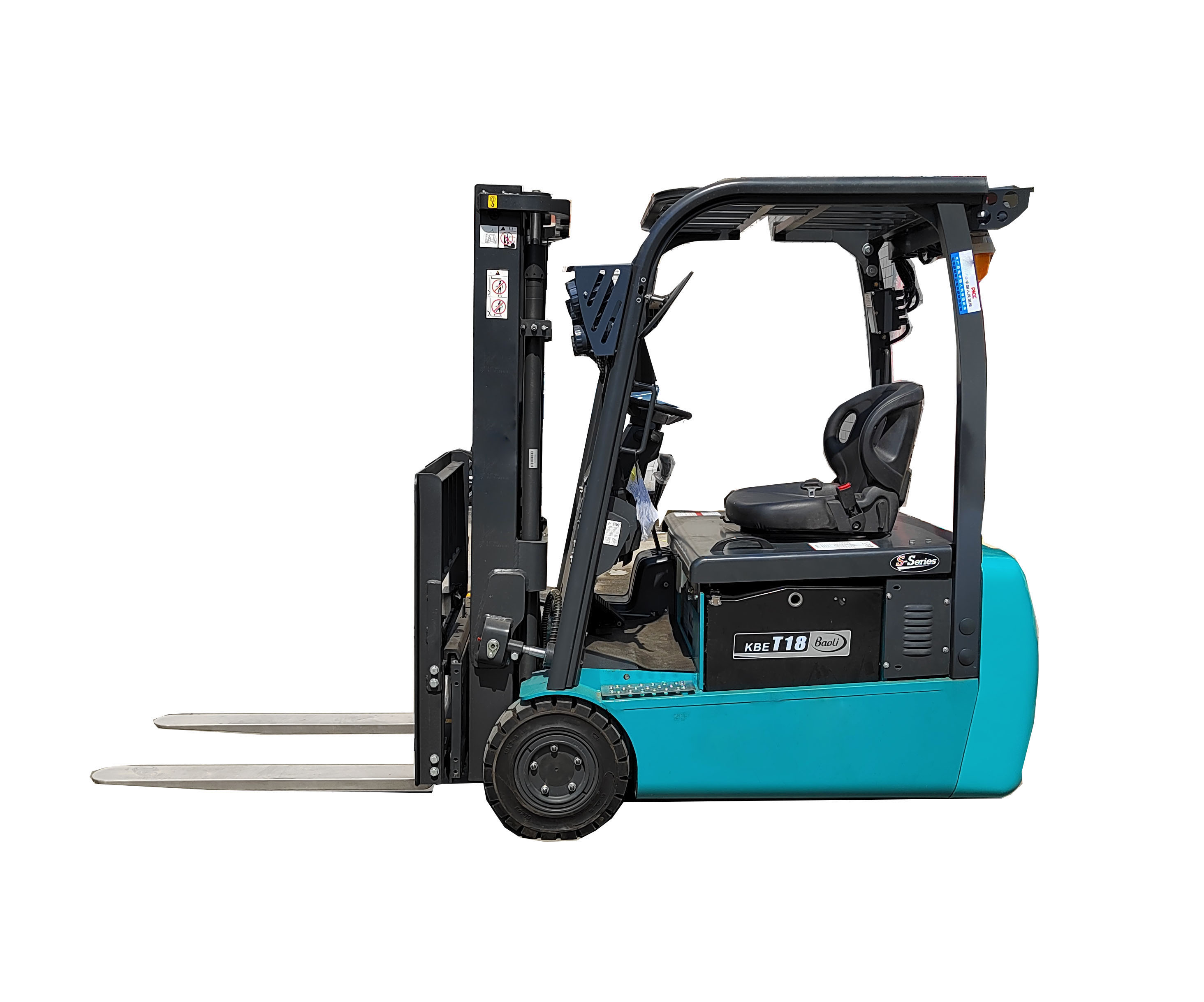 宾阳县1.8吨铅酸电池三支点防爆叉车